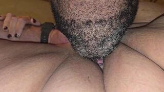 BBW extreme pussy licking close up - porn video