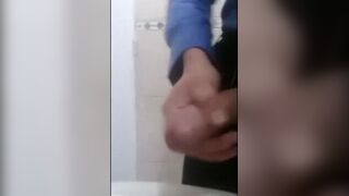 jerking off at work - porn video
