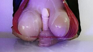 Cum show on breasts - porn video