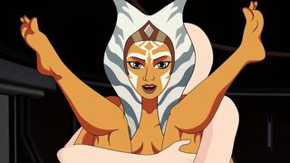 Star Wars Ahsoka Tano Hentai video - porn video
